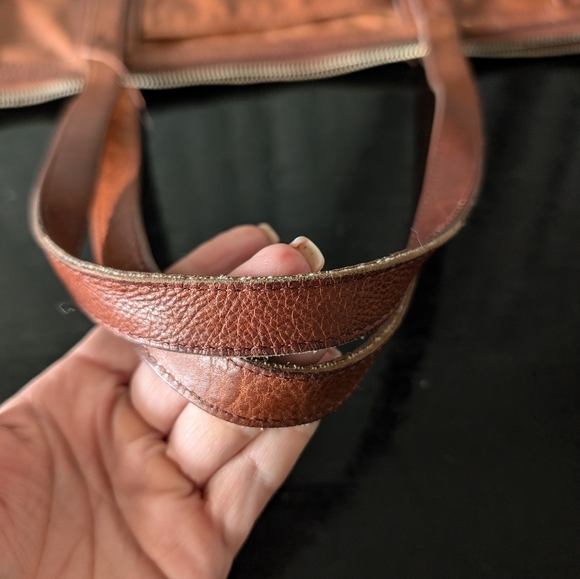 Vintage Fossil bag pecan brown - Picture 16 of 16